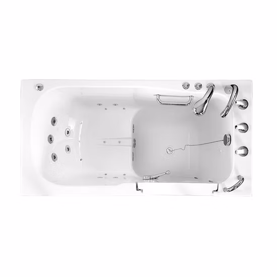 Whirlpool Bath Tub for 2 with Air Jets and Water Jets