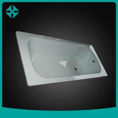 CE ステンレス鋼ドロップイン浴槽シンプルな使用鋼エナメル浴槽