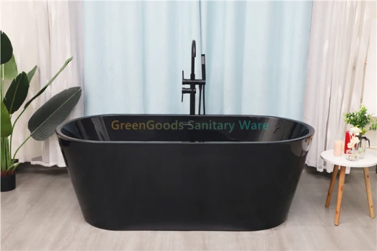 Greengoods 浴槽工場小型楕円形 140 プラスチック自立型浴槽
