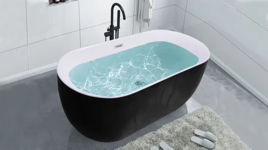 大人のスパのバスルーム現代衛生陶器自立型恒温アクリル浴槽