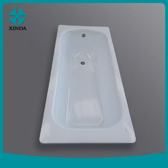 方法は商業自立型エナメル鋼鉄浴槽 1700*700*390 を浸します