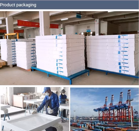 バスルームセクターアクリルホワイトシャワーベーススクエアシャワートレイ